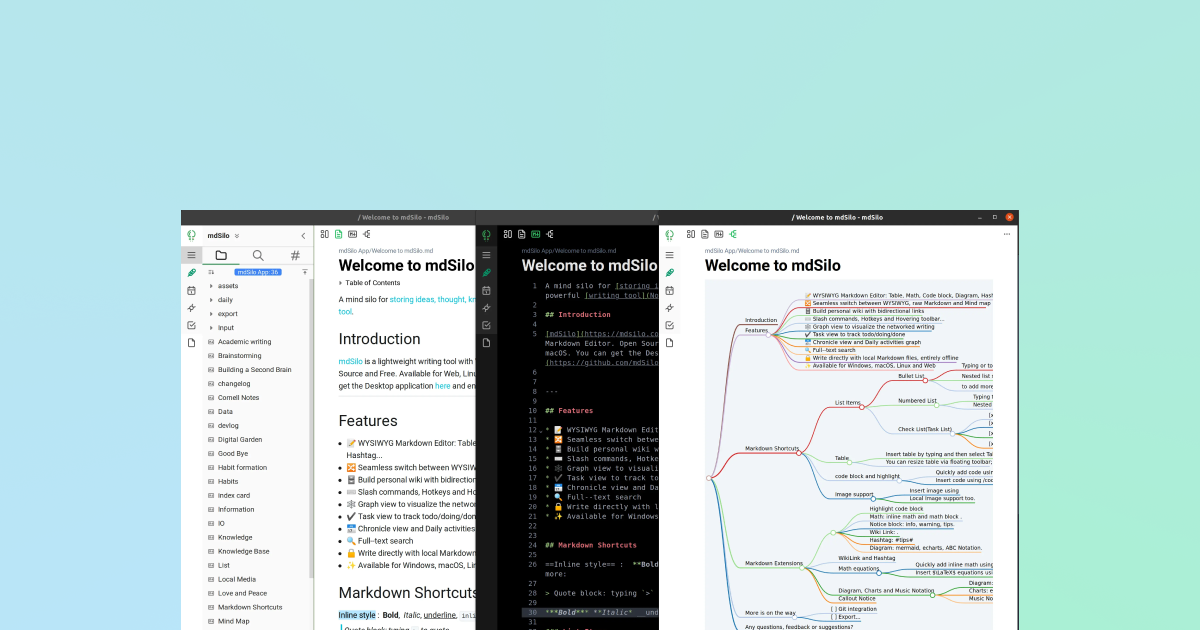 mdSilo overview