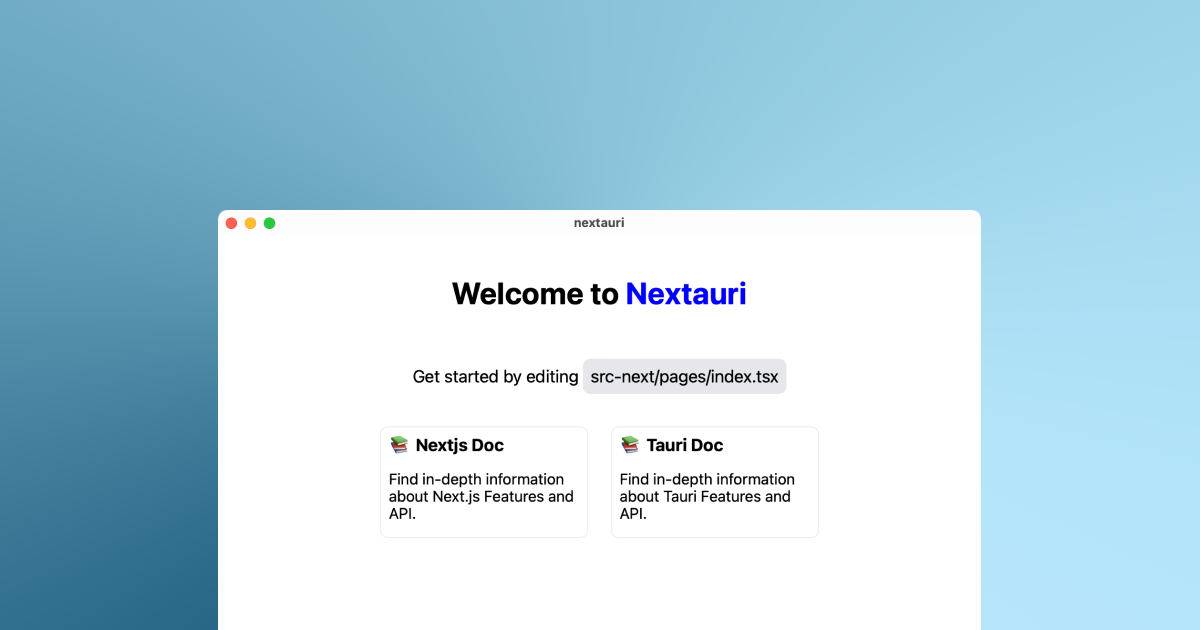 Nextauri overview